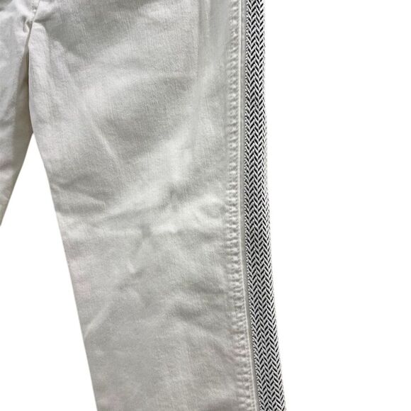 Anthropologie Pilcro Women's High-Rise Slim Jeans White Size 28 - Picture 5 of 5